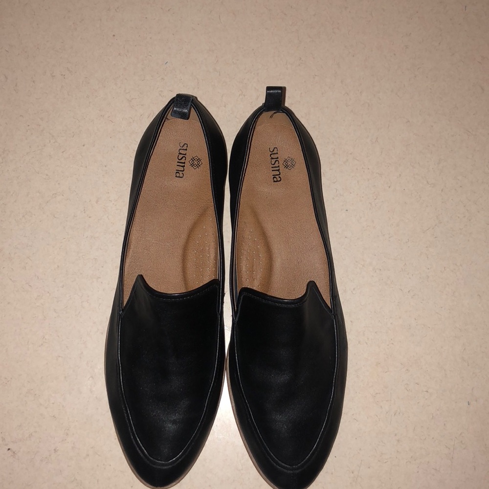 Black Susina loafers